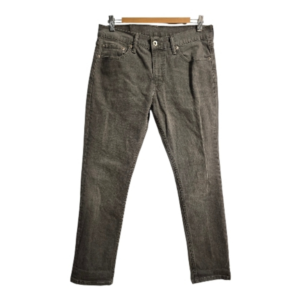 Levi's 511 Slim Fit Jeans Men's 32x29 Gray Pants Stretch Classic Casual Workwear